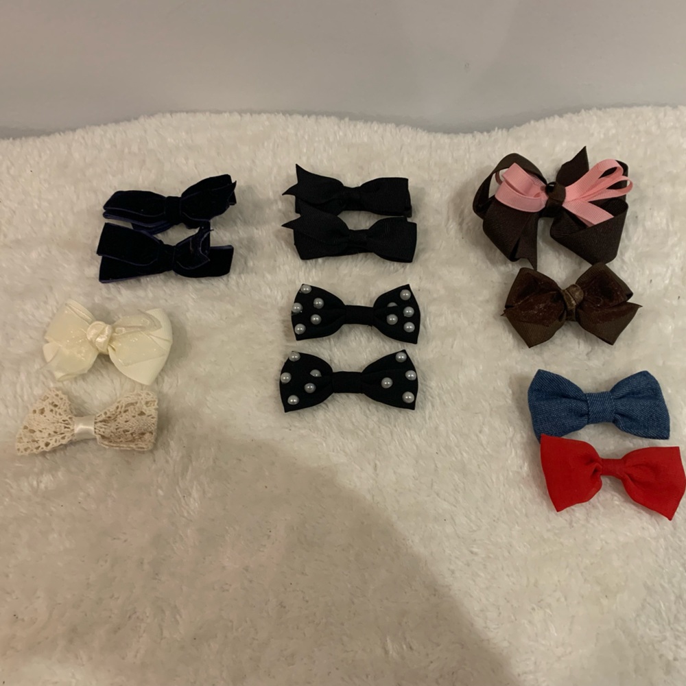 Girls “not pink” Barrette Assortment
